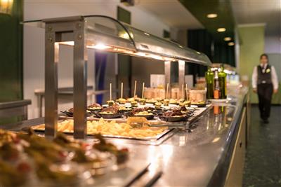 htop Planamar (plná penze & voda a víno) - Prostor restaurace-HTOP Planamar-Costa del Maresme- Španělsko