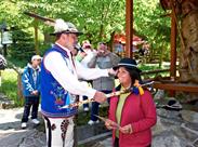 Chata Pieniny a tradiční pasování na gorala