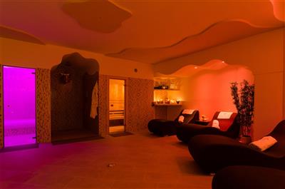 Hotel Terme Villa Teresa - wellness část-Villa Teresa- moře- termální ostrov Ischia-Itálie