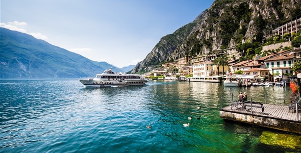 LAGO DI GARDA s hotelem u jezera