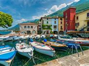 přístav v Malcesine - Lago di Garda - Itálie - poznávací zájezd