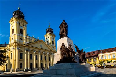HAJDÚSZOBOSZLÓ & AQUASOL relax ve zlaté vodě - Kalvinistický kostel v Debrecenu - Maďarsko - RELAX pobyt