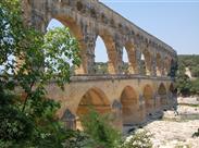 antický akvadukt Pont du Gard - Provence - Francie - poznávací zájezd