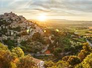 panorama Gordes - Provence - Francie - poznávací zájezd