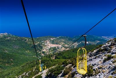 Romantický ostrov ELBA - lanovka na nejvyšší horu ostrova Monte Capanne - Elba - Itálie - poznávací zájezd