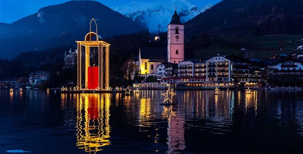 WOLFGANGSEE advent na jezeře