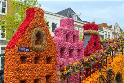 HOLANDSKO a květinové korzo s hotelem u moře - květinové korzo - Holandsko - poznávací zájezd