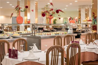 htop Royal Sun (plná penze & voda a víno) - hotelová restaurace - H TOP Royal Sun - Costa Maresme- Španělsko