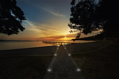 ANKARAN & ADRIA RESORT relax v bráně Středomoří - večer v Ankaranu - Ankaran - Slovinsko - relax pobyt