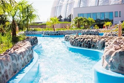 TROPICAL ISLANDS relax v největším tropickém ráji Evropy - Divoká řeka Whitewater River - Tropical Islands - Německo - koupací zájezd