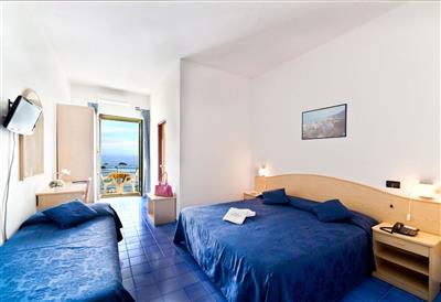 Hotel Riva del Sole - Hotel Riva del Sole-pokoj s výhledem na moře-Forio-Citara-Ischia-Za moře