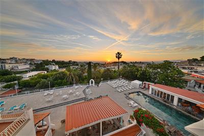 Terme Colella - Terme Colella- venkovní bazén s terasou - Forio- Ischia - Za mořem