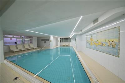 Terme Colella - Terme Colella- vnitřní termální bazén - Forio- Ischia - Za mořem