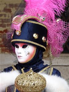 BENÁTKY karnevalové veselí na Valentýna - Benátky v karnevalu - karnevalová maska - Itálie - poznávací zájezd