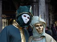 Benátky v karnevalu - karnevalové masky - Itálie - poznávací zájezd
