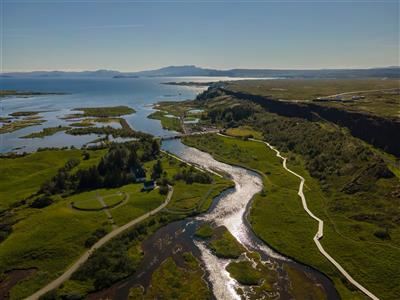 ISLAND putování západem země VIGINGŮ a SÁG - Národní park Þingvellir - Island - Poznávací zájezdy