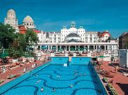 secesní lázně - nejstarší lázeňský hotel Gellért - Gellért - Maďarsko