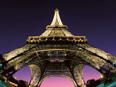 PAŘÍŽ a Disneyland v adventu se VSTUPENKOU - večerní Eiffelova věž - Paříž - Francie - poznávací zájezd